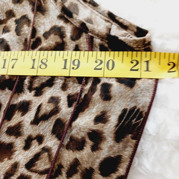 Dress Size 12 Leopard Mob Wife Maxi Coquette Safari Glam Retro Maximalist 2pcs - Picture 10 of 16